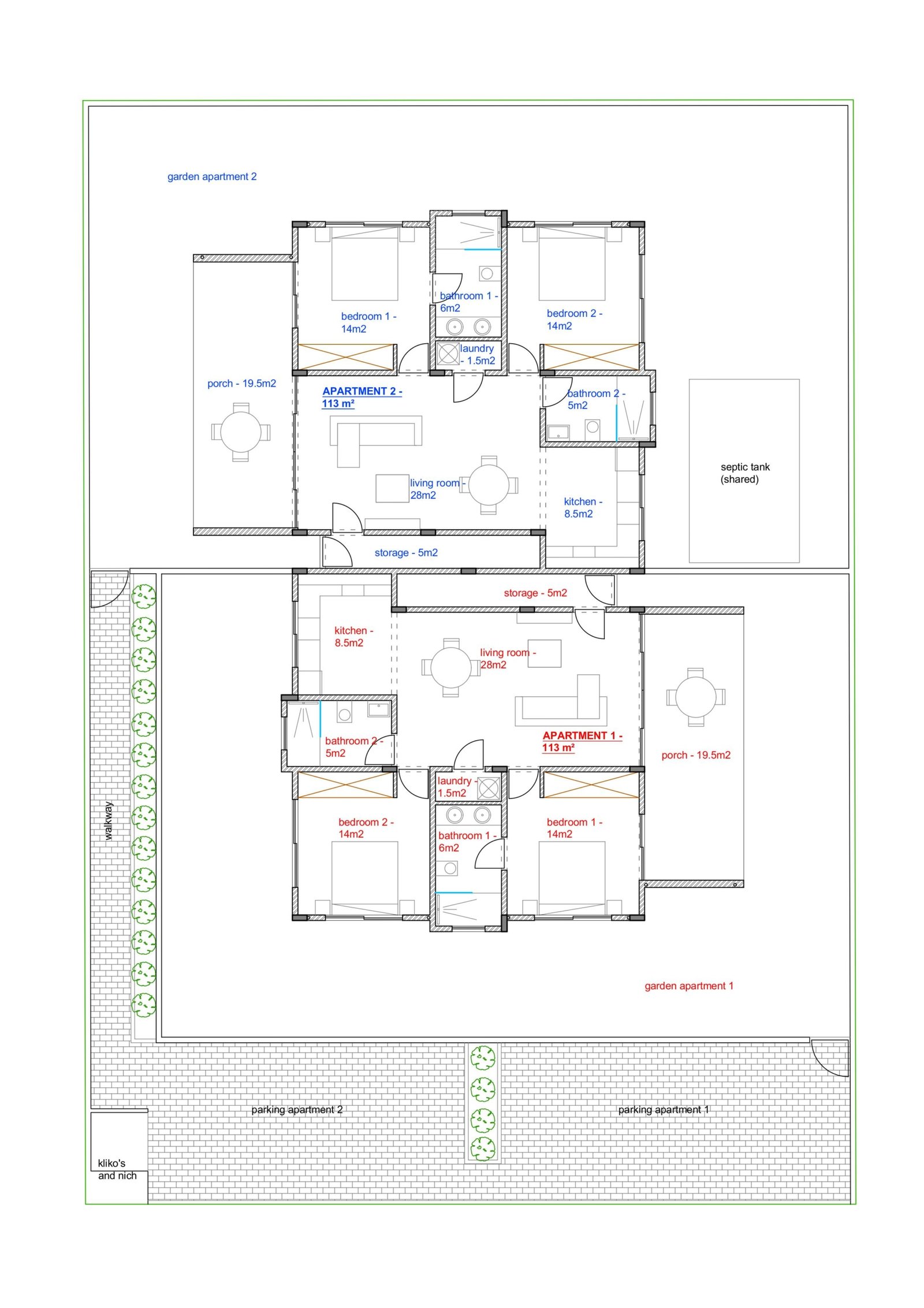 Gino Obersi apartments layout Kaya Geleen 37